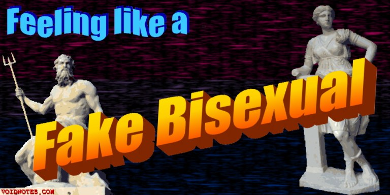 Feeling Like a Fake Bisexual Banner